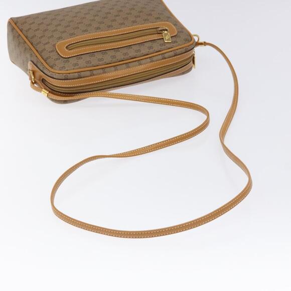 GUCCI Micro GG Supreme Shoulder Bag Pvc Beige Gold 007 113 007 113 - Picture 7 of 16